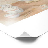 ビアトリックス・ポッター ピーター・ラビット うさぎのティーパーティー フォトプリント            (角)