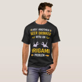 ビアドリンカー折り紙 Tシャツ (正面フル)