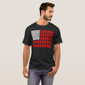 ビアポンフラッグ ドリンクゲーム ファミリー Tシャツ (正面フル)