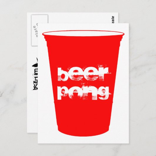 ビアポン ポストカード (正面/裏面)