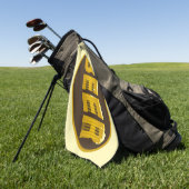 ビアマグオーバル ゴルフタオル (グリーン)