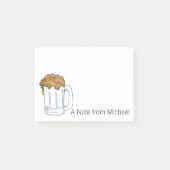 ビアマグパーソナライズされたオクトーバーフェストからのメモ ポストイット (正面)