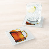 ビアマグ ガラスコースター (アングル)