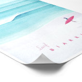 ビアリッツヴィンテージ旅行ポスター ポスター (角)