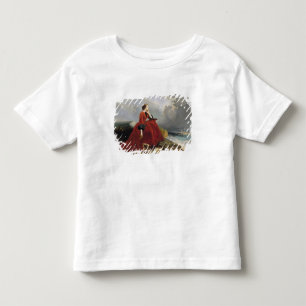 ビアリッツ1858年の皇后Eugenie トドラーTシャツ