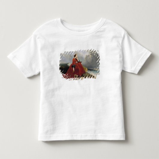 ビアリッツ1858年の皇后Eugenie トドラーTシャツ (正面)