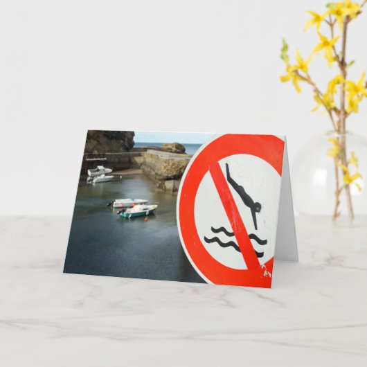 ビアリッツ カード (黄色い花)