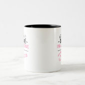 ビアンカもちろん私の名素晴らし前 ツートーンマグカップ (中央)