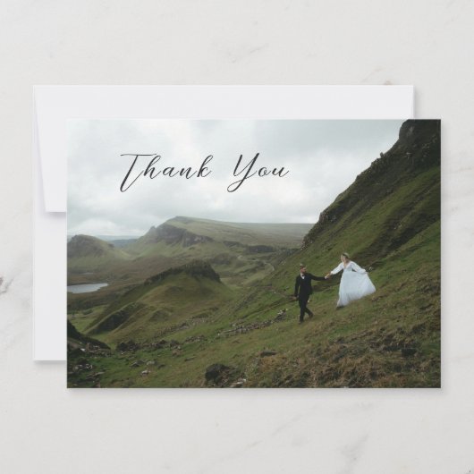 ビアンカエレガントウェディング サンキューカード (正面)