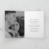 ビアンカエレガントウェディング 招待状 (内部)