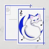ビアンカ漫画子猫サンザブルースはがき ポストカード (正面/裏面)