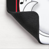 ビアンカ漫画子猫ミュージックマウスパッド マウスパッド (コーナー)