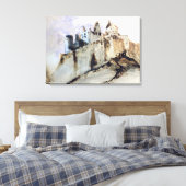 ビアンデンのシャトー, 1871 キャンバスプリント (インサイチュ (寝室))