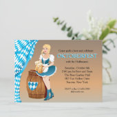 ビアーガーデンメイドオクトーバーフェスト招待状 招待状 (スタンド正面)