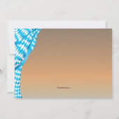 ビアーガーデンメイドオクトーバーフェスト招待状 招待状 (裏面)