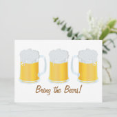 ビアーズビアフェストパーティー招待状 招待状 (スタンド正面)