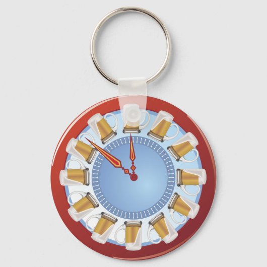 ビアーズ時計 キーホルダー (正面)