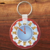 ビアーズ時計 キーホルダー (正面)