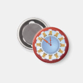 ビアーズ時計 マグネット (正面/裏面)