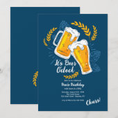 ビアータイムです 招待状 (正面/裏面)