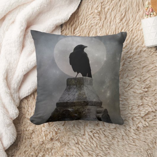 ビウィッチカラス クッション (ブランケット)