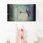 ビウィッチンナイトミスティックハローウィンパーティバナー 横断幕 (インサイチュ)