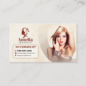 ビエエレガントゲ美容師サロンメイクアップワクシング ロイヤリティカード (正面)