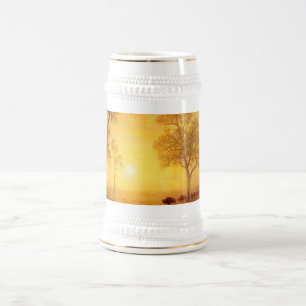 ビエルシュタットアルバートサンセットオンザマウンテン ビールジョッキ