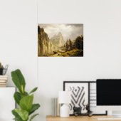 ビエルシュタットアルバートマーセドリバーヨセミテバレー ポスター (ホームオフィス)