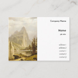 ビエルシュタットアルバートマーセドリバーヨセミテバレー 名刺