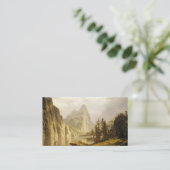 ビエルシュタットアルバートマーセドリバーヨセミテバレー 名刺 (スタンド正面)