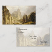 ビエルシュタットアルバートマーセドリバーヨセミテバレー 名刺 (正面/裏面)