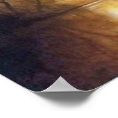 ビエルシュタットサンセットインザロッキー絵画ズ ポスター (角)