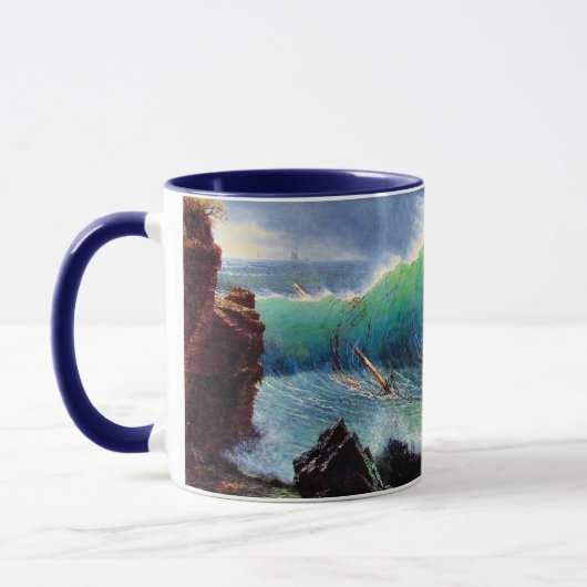 ビエルシュタットザショアターコイズ海 マグカップ (左)
