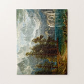 ビエルシュタットシエラネバダ絵画ズ ジグソーパズル (縦)