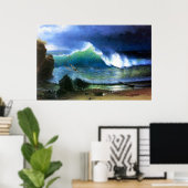 ビエルシュタットターコイズ海の海岸 ポスター (ホームオフィス)