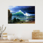 ビエルシュタットターコイズ海の海岸 ポスター (キッチン)