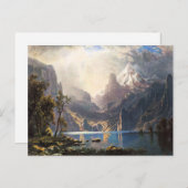 ビエルシュタットレイクタホポストカード ポストカード (正面/裏面)