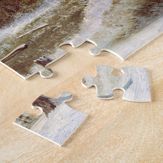 ビエルシュタットレイクタホ絵画ーズ ジグソーパズル (側面)