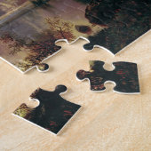 ビエルシュタットロッキーマウンテン絵画ランドスケーズ ジグソーパズル (側面)