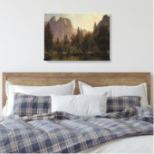 ビエルシュタット大聖堂ロックスヨセミテ絵画ス キャンバスプリント (インサイチュ (寝室))