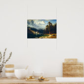 ビエルシュタット山コルコランポスター ポスター (キッチン)