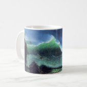 ビエルシュタット – エメラルド素晴らしシー絵画アート コーヒーマグカップ (正面左)