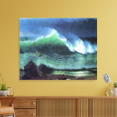 ビエルシュタット – エメラルド絵画シー、有名な キャンバスプリント (インサイチュ (リビング))