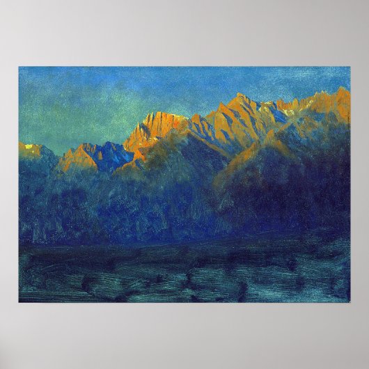 ビエルシュタット – サンライズインザシエラス1872 ポスター (正面)