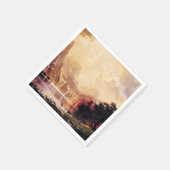 ビエルシュタット – シエラネバダ山脈の間 スタンダードカクテルナプキン (角)