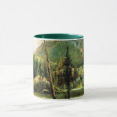 ビエルシュタット – シエラネバダ山脈素晴らし芸術 マグカップ (中央)