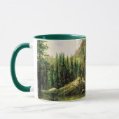 ビエルシュタット – シエラネバダ山脈素晴らし芸術 マグカップ (左)