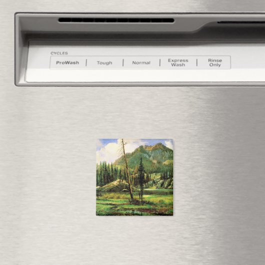 ビエルシュタット – シエラネバダ山脈素晴らし芸術 マグネット (インサイチュ (食洗機))