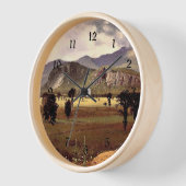 ビエルシュタット – モウトマウンテン、ニューハンプシャー 壁時計 (傾斜)